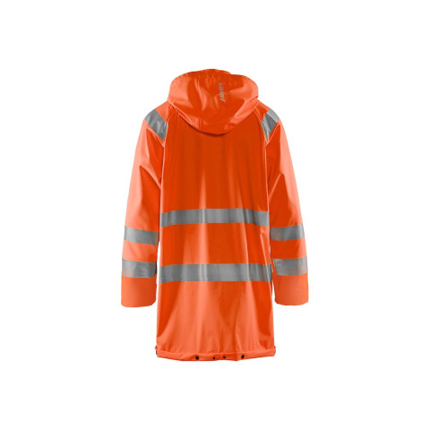 Veste de pluie longue niveau 1 haute-visibilité 43242000 - Couleur et taille au choix