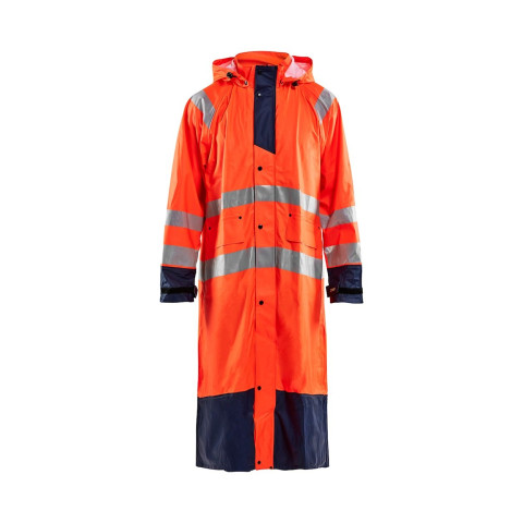 Manteau de pluie niveau 1 haute-visibilité 43252000 - Couleur et taille au choix