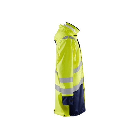 Veste de pluie longue niveau 3 haute-visibilité 43262005 - Couleur et taille au choix