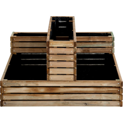Carré potager kub en pin