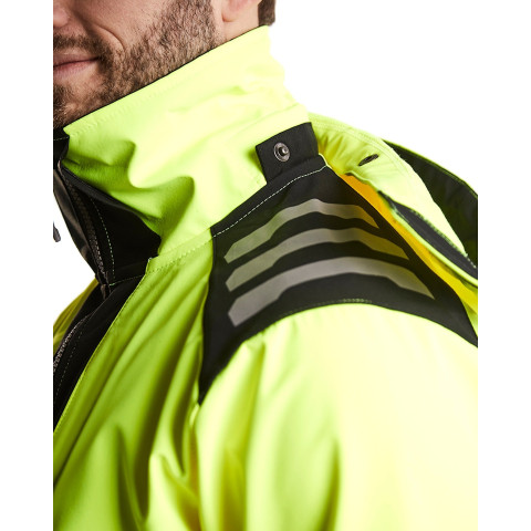 Veste Softshell à capuche haute-visibilité 44912513 - Couleur au choix