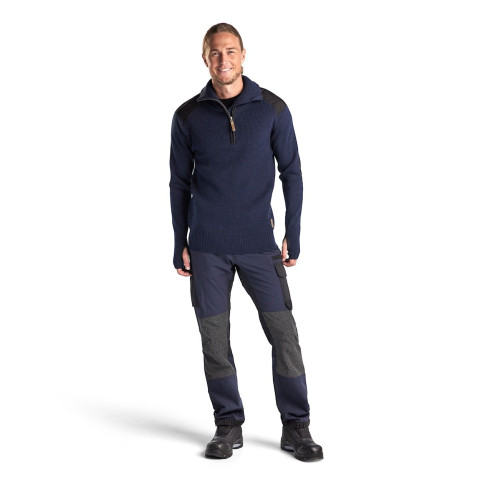 Sweat col camionneur en laine 46301071 - Couleur et taille au choix