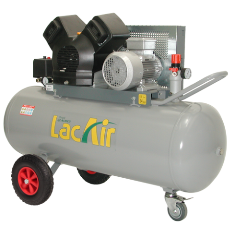 Compresseur mobile TwinAir 28/150T LACME 28 m³/h triphasé 150L 11 bar - 463400