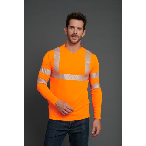 Tee-shirt DAMART Manches courtes - Orange - T.3XL - 47227