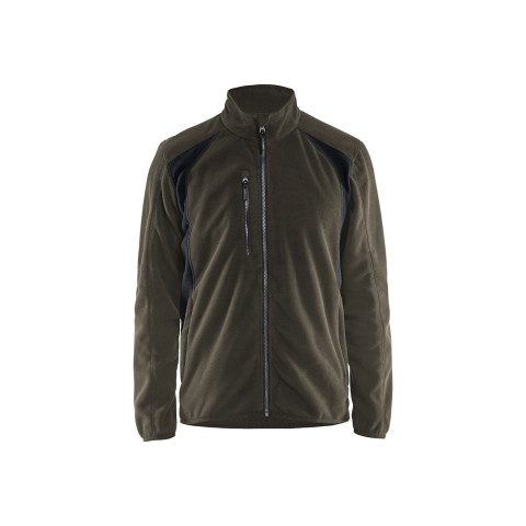 Veste micropolaire bicolore 47302510 - Couleur et taille au choix