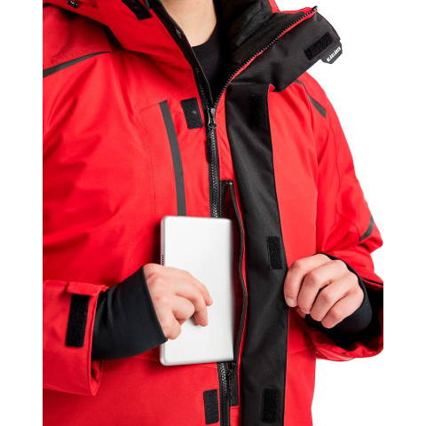 Veste hiver stretch à capuche 48811987 - Couleur au choix