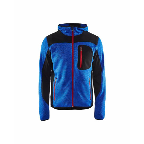 Veste tricotée BLAKLADER à capuche - 49302117