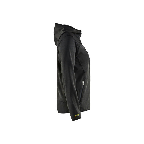 Veste tricotée à capuche femme 49312117 - Couleur et taille au choix