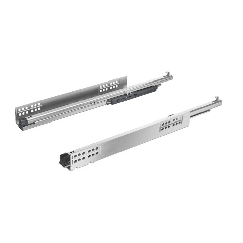 Coulisse à sortie totale Quadro V6 YOU M (30 kg) avec Silent System, compatible avec push to open silent, 600 mm, gauche et droit - HETTICHE - 9256896