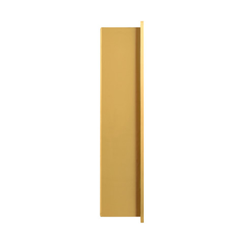 Niche de rangement en inox à encastrer spécial douche 60x30x7 finition gold by Eurosanit