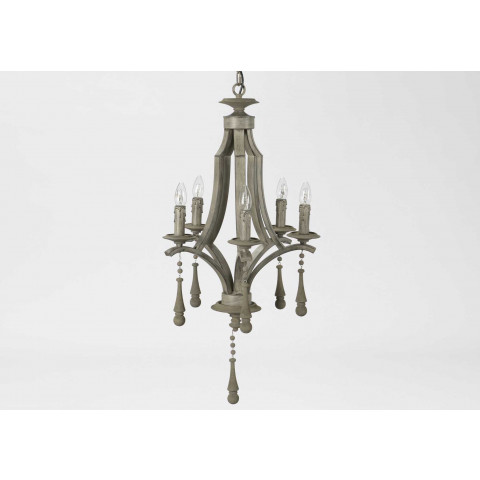 Lustre vieilli en fer héritage