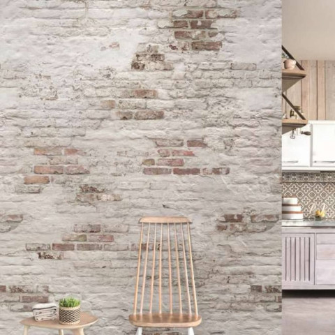 Papier peint old brick wall - Couleur au choix