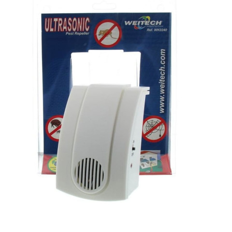 Répulsif antiparasitaire ultrasonique 60 m²