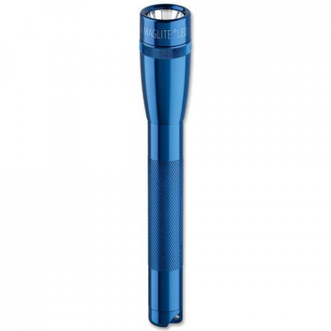 Maglite Mini R6 LED Pro avec étui en blister Bleu 16.8 cm