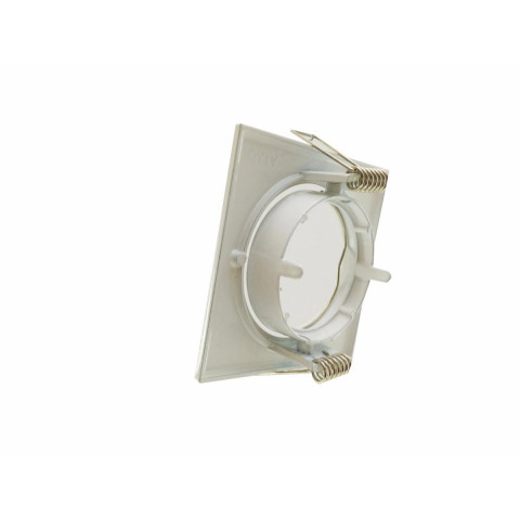 Support spot carré orientable blanc