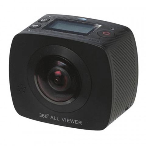 Denver electronics acv-8305w - caméra d'action hd 360° avec wifi -  Distriartisan