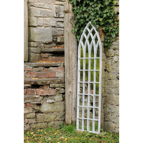 Miroir en métal gothique 140 cm