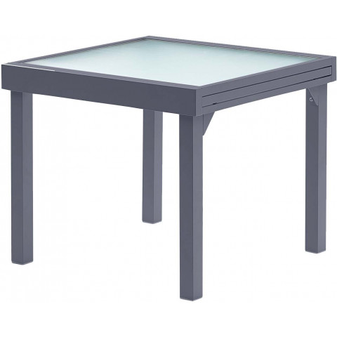 Salon de jardin moderne 4 personnes modulo - Coloris au choix