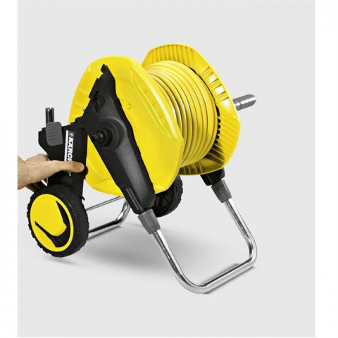 Chariot dévidoir kit avec tuyau 20 m et accessoires - ht 3420