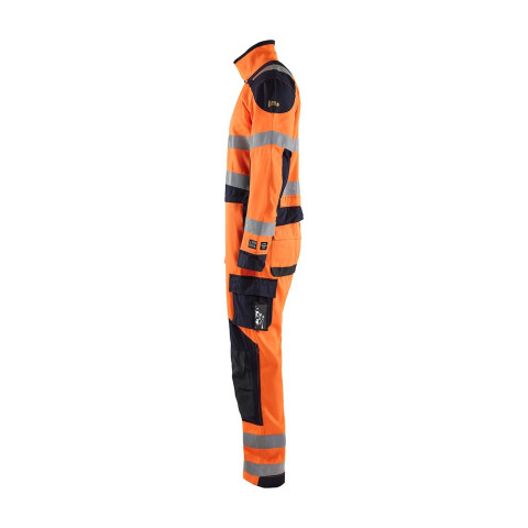 Combinaison multinormes inhérent Orange-Fluo/Marine 60891513 - Taille au choix