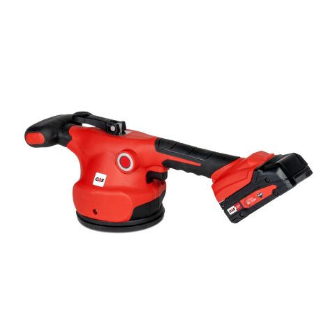 Ventouse vibrante Quake Energy Cas - Ø 127 mm - 18V/2Ah - Inclus Batterie + Chargeur - RUBI - 60934