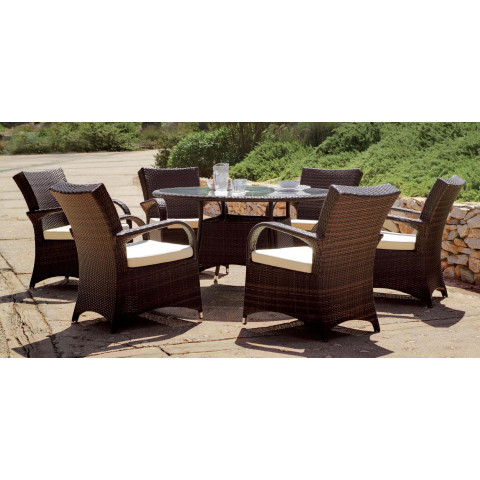 Salon de jardin 6 personnes oregon