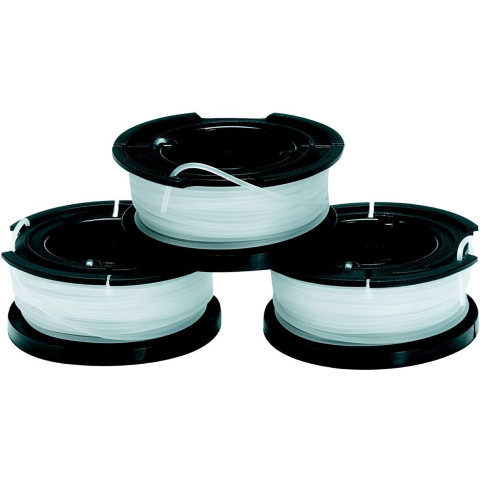 Lot de 3 bobines Reflex Plus - 10 m Ø 1.5 mm - BLACK+DECKER - A6485-XJ