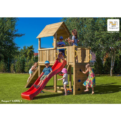 Plateforme de jeux en bois carol modèle 3