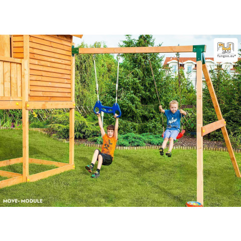 Plateforme de jeux en bois my house move