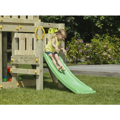 Glissière de toboggan avec vague en pehd toba 130cm