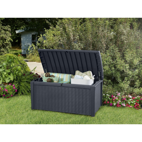 Coffre banc en résine 400l
