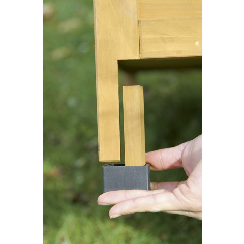 Clapier en bois multiplex top