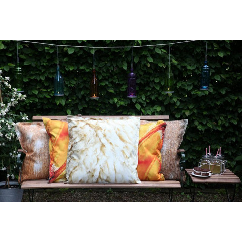Coussin extérieur imperméable mouton