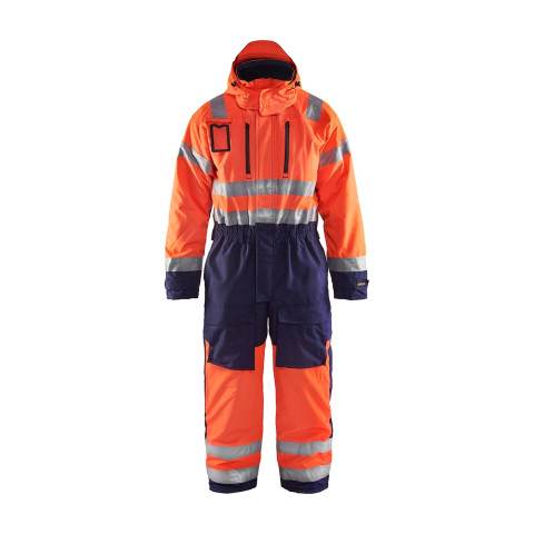 Combinaison hiver manches longues classe 3 haute-visibilité 67631977 - Couleur et taille au choix