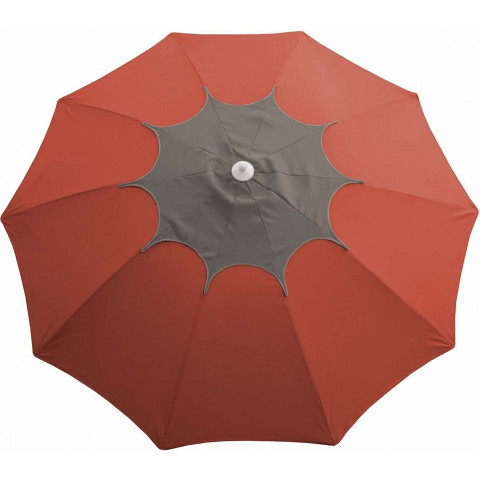 Parasol en fibre de verre flower  270 cm - Couleur au choix