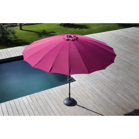 Parasol en fibre de verre pagode 300 cm - Couleur au choix