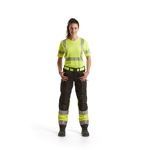 Pantalon artisan haute-visibilité stretch femme 71611811 - Couleur et taille au choix