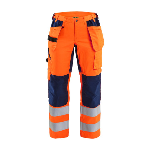 Pantalon artisan haute-visibilité stretch avec poches flottantes femme 71631811 - Couleur au choix