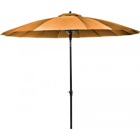 Parasol en fibre de verre pagode 300 cm - Couleur au choix