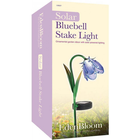 Lampe décorative jacinthe à énergie solaire