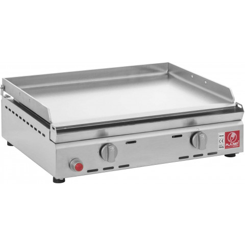 Plancha en inox chef xl 55 cm avec chariot et housse chariot avec porte