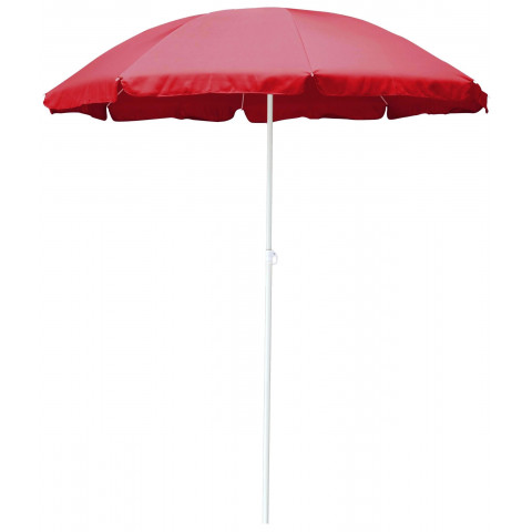 Parasol en aluminium et fibre de verre 180 cm alizé - Couleur au choix