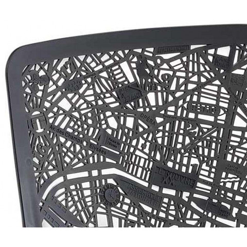 Chaise en résine plan de paris - Couleur au choix