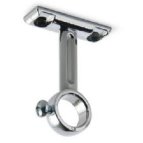 Support tube chromé Ø 16 mm MANART avec vis - M792CR+V