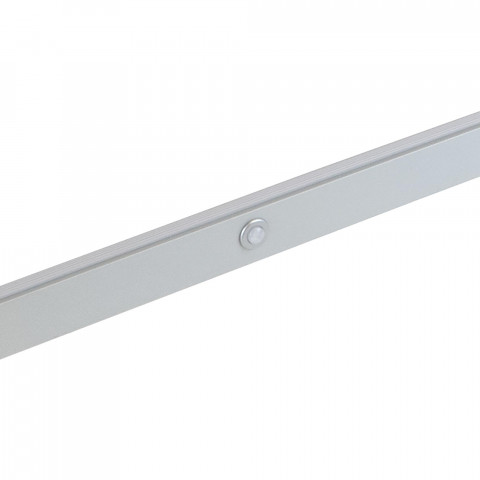 Barre de penderie réglable pour armoire avec lumière LED à détecteur de mouvement et batterie amovible largeur au choix