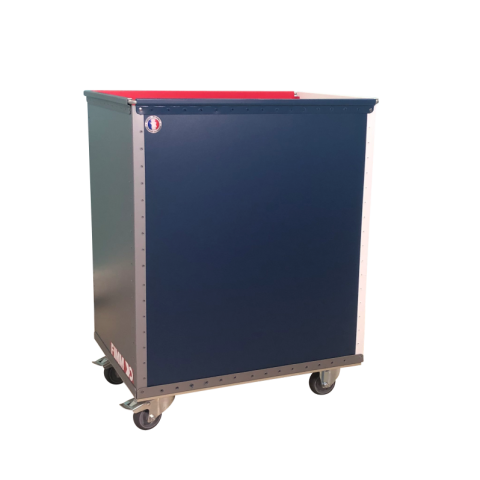 Chariot niveau constant polypropylène, 650 x 450 mm, 25 kg