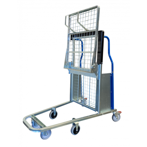 Chariot niveau constant acier zingué 800 x 600 mm 150 kg - 805010709