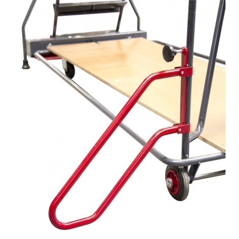 Escabeau à immobilisation automatique 15 marches 150 kg - 830008820