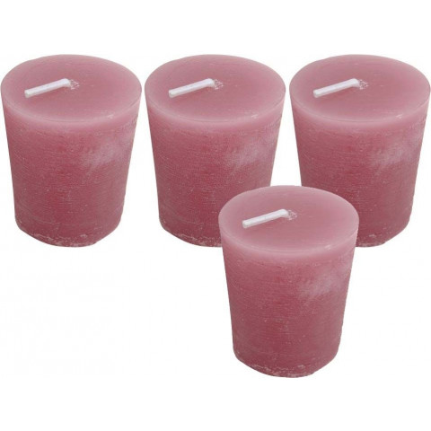 Bougies oslo (lot de 4) - Coloris au choix