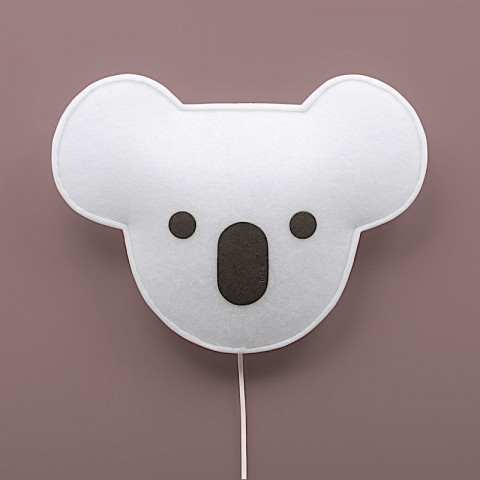 Applique animal masqué led koala